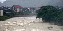 Chuvas deixam 46 mortos e 50 desaparecidos no Japão  Foto: EPA / Ansa - Brasil