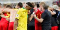 Neymar lamenta derrota para a Bélgica  Foto: Toru Hanai/File Photo / Reuters