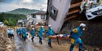 Cheias após volume de chuva maior que o esperado deixaram rastro de destruição e morte  Foto: AFP / BBC News Brasil