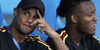 Kompany valorizou a atuação da Bélgica na semifinal da Copa do Mundo (Foto: AFP)  Foto: Lance!