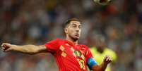 Hazard foi banido por indisciplina da seleção belga há sete anos (Foto: ODD ANDERSEN / AFP)  Foto: Lance!
