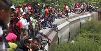 México é rota de imigrantes centro-americanos que tentam viajar aos Estados Unidos.  Foto: Getty Images / BBC News Brasil