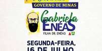 Gabriela Enéas é a nona candidata confirmada ao governo de Minas Gerais  Foto: Facebook/Reprodução / Estadão