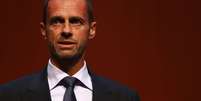 O presidente da Uefa, Aleksander Ceferin  Foto: Dean Mouhtaropoulos / Getty Images