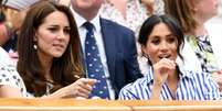 Kate Middleton e Meghan Markle assistiram a final feminina de tênis entre Serena Williams e a alemã Angelique Kerber  Foto: Getty Images / PurePeople