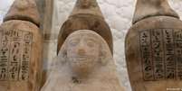 Recipientes e sarcófagos em Saqqara podem conter segredo das múmias egípcias  Foto: DW / Deutsche Welle