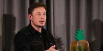 Elon Musk fala em Los Angeles
 17/5/2018   REUTERS/Lucy Nicholson   Foto: Reuters