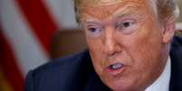 Trump durante reuni&atilde;o na Casa Branca
 18/7/2018   REUTERS/Leah Millis   Foto: Reuters