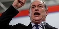 Ciro Gomes discursa durante lan&ccedil;amento de sua pr&eacute;-candidatura &agrave; Presid&ecirc;ncia da Rep&uacute;blica pelo PDT, em mar&ccedil;o
09/03/2018
REUTERS/Adriano Machado  Foto: Reuters