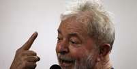 Ex-presidente Luiz Inácio Lula da Silva, pré-candidato do PT à Presidência da República e preso em Curitiba  Foto: Reuters