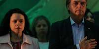 Bolsonaro minimizou incômodo gerado em dirigentes do PSL com discurso de Janaína Paschoal  Foto: Reuters / BBC News Brasil
