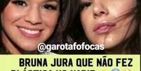 Bruna Marquezine admitiu que fez plástica no nariz em resposta a um perfil do Instagram  Foto: Instagram / PurePeople