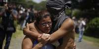Estudantes estão na linha de frente de protestos contra o governo da Nicarágua  Foto: EPA / BBC News Brasil