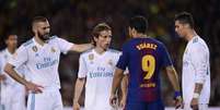 Duelo entre Real Madrid e Barcelona sempre tem muita emoção (Foto: AFP)  Foto: Lance!