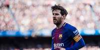O atacante argentino Lionel Messi, do Barcelona  Foto: Alex Caparros / Getty Images