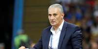 T&eacute;cnico Tite durante partida da sele&ccedil;&atilde;o brasileira contra a B&eacute;lgica na Copa do Mundo
06/07/2018 REUTERS/Toru Hanai  Foto: Toru Hanai / Reuters