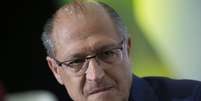 Alckmin recebeu apoio formal do Centrão, composto por PP, PR, DEM, PRB e Solidariedade  Foto: Reuters / BBC News Brasil