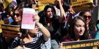 Protesto levou milhares de pessoas às ruas de Santiago.  Foto: ANSA / Ansa - Brasil