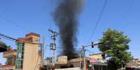 Fuma&ccedil;a vista em local onde foram ouvidas explos&otilde;es em Jalalabad, no Afegansit&atilde;o 31/07/2018 REUTERS/Parwiz  Foto: Reuters