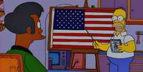 Desenho tem sido alvo de críticas por estereotipar indianos com o personagem Apu.  Foto: Reprodução de cena de 'Os Simpsons'/Fox / Estadão