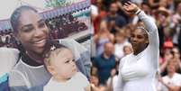 Serena Williams e a filha Alexis Olympia  Foto: Instagram @serenawilliams | Oli Scarff/ AFP / Estadão