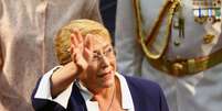 Michelle Bachelet durante cerimônia no Congresso do Chile
11/03/2018 REUTERS/ Ivan Alvarado   Foto: Reuters