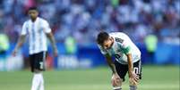 Messi não joga mais pela Argentina e rumores de aposentadoria da seleção aumentam (Foto: Benjamin Cremel/AFP)  Foto: LANCE!