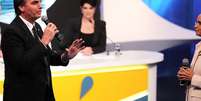Bolsonaro e Marina Silva trocaram farpas sobre aborto, armas e religião  Foto: DW / Deutsche Welle