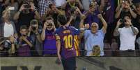Messi foi o destaque na vitória do Barça (Foto: AFP)  Foto: Lance!