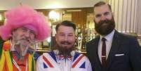 Barbudos competem com os mais diversos estilos de roupa e bigodes.  Foto: Facebook / The British Beard and Moustache Championships / Estadão