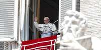 Papa Francisco durante Angelus no Vaticano  Foto: ANSA / Ansa
