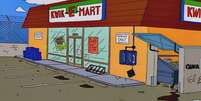 Uma versão de verdade do Kwik-E-Mart, o famoso mercadinho do Apu, em 'Os Simpsons', foi inaugurado nos Estados Unidos  Foto: Reprodução de cena da série 'Os Simpsons'/Fox / Estadão Conteúdo