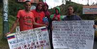 Ex-soldados dependem da solidariedade da população colombiana  Foto: DW / Deutsche Welle