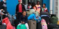 Imigrantes venezuelanos na cidade de Tumbes, no Peru, perto da fronteira com o Equador  Foto: DW / Deutsche Welle
