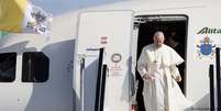 Francisco chegou a Dublin neste sábado para participar do Encontro das Famílias  Foto: DW / Deutsche Welle