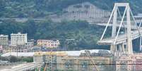 Desabamento da Ponte Morandi deixou 43 mortos em Gênova  Foto: ANSA / Ansa
