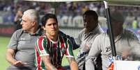 Pedro torceu o joelho direito e preocupa para o Fluminense  Foto: Fernando Moreno / Futura Press / Estadão
