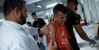 Garoto venezuelano &eacute; vacinado em Pacaraima, em Roraima
9/8/2018
REUTERS/Nacho Doce  Foto: Reuters