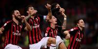 Milan conseguiu sua primeira vitória no Calcio (Foto: AFP)  Foto: Lance!