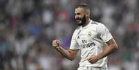 Benzema chegou a quatro gols e se tornou artilheiro do Campeonato Espanhol (Foto: Gabriel Bouys / AFP)  Foto: Lance!