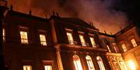 Museu Nacional do Rio pegou fogo na noite de domingo  Foto: Reuters / BBC News Brasil