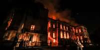 Incêndio destruiu parte do acervo do Museu Nacional  Foto: Getty Images / BBC News Brasil