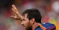 Messi elogiou Arthur e o comparou a Xavi  Foto: Albert Gea / Reuters