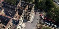 Fogo consumiu local que preservava itens raros e também abrigava trabalhos de pesquisa  Foto: AFP / BBC News Brasil