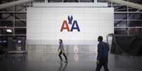 Logo da American Airlines no aeroporto John F. Kennedy (JFK) em Nova York 27/11/2013    Foto: Reuters