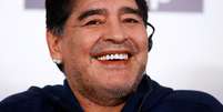 Maradona durante entrevista em Brest, na França
 16/7/2018   REUTERS/Vasily Fedosenko   Foto: Reuters