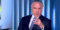 Presidente Michel Temer publicou novo vídeo, nesta quinta-feira (6), criticando propagando eleitoral de Geraldo Alckmin (PSDB)  Foto: @MichelTemer/Twitter