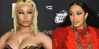 Briga na NYFW? Nicki Minaj e Cardi B protagonizam discuss&atilde;o em festa na noite de sexta-feira, dia 08 de setembro de 2018  Foto: Getty Images / PurePeople