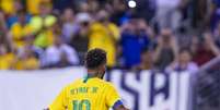 Neymar foi o capitão da Seleção Brasileira na vitória sobre os Estados Unidos  Foto: Igor Castro / Agência I7 / Estadão