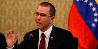 O ministro das relações exteriores da Venezuela, Jorge Arreaza  Foto: Adriana Loureiro/File Photo / Reuters